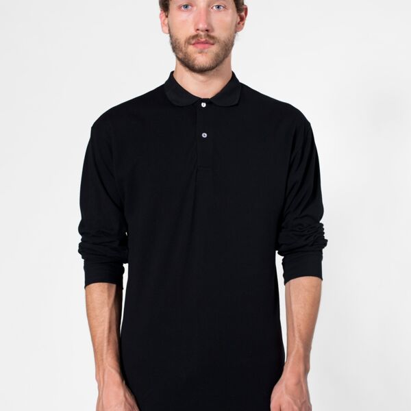 PQ472 Pique L/S Shirt Thumbnail