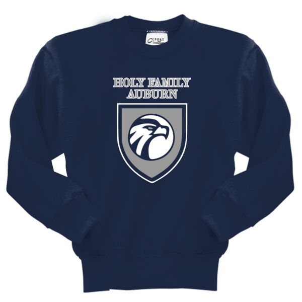Holy Family - Youth Core Fleece Crewneck Sweatshirt Thumbnail