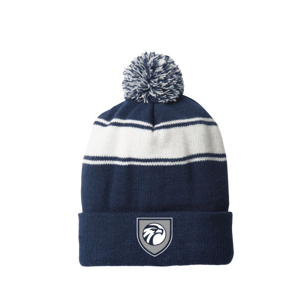 Holy Family - Stripe Pom Pom Beanie Thumbnail